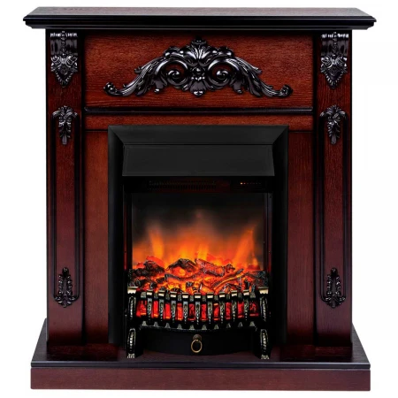 Электрокамин Realflame Anita AO с очагом Fobos Lux Black RC 302016
