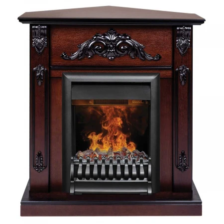 Электрокамин Realflame Anita Corner AO с очагом 3D Oregan 343021