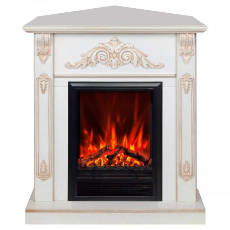 Электрокамин Realflame Anita Corner WT с очагом Eugene 307022