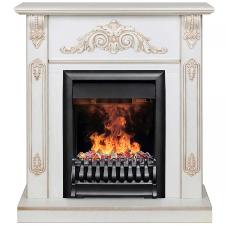 Электрокамин Realflame Anita WT с очагом 3D Oregan 343020