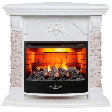 Электрокамин Realflame Athena Corner GR с очагом 3D Firestar 25,5 344135