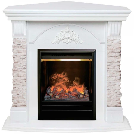 Электрокамин Realflame Athena Corner GR с очагом 3D Olympic 342135