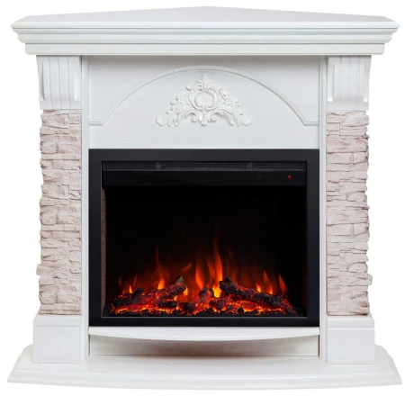 Электрокамин Realflame Athena Corner GR с очагом Saphir 25,5 373135