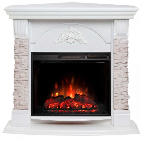 Электрокамин Realflame Athena Corner GR с очагом Sparta 25,5 313135
