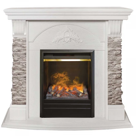 Электрокамин Realflame Athena GR WT с очагом 3D Olympic 342132