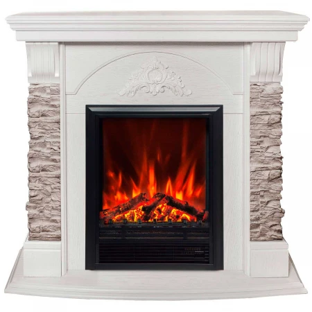 Электрокамин Realflame Athena GR WT с очагом Eugene 307132