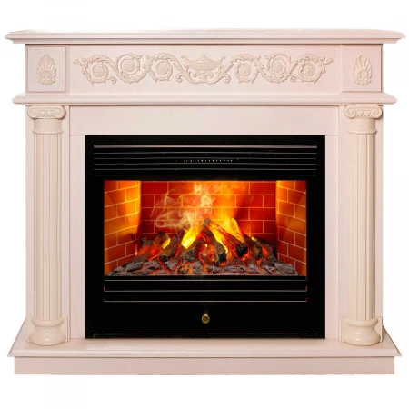 Электрокамин Realflame Attica WT с очагом 3D Novara 348047