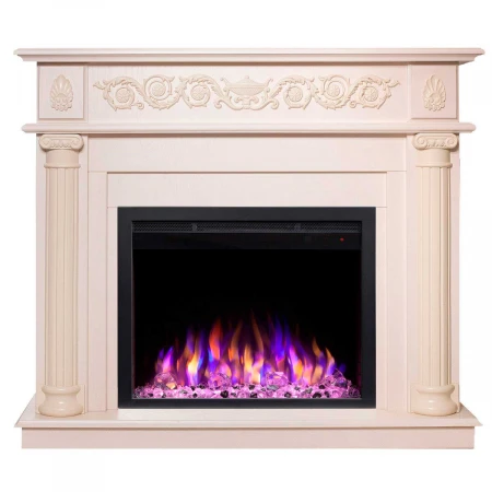 Электрокамин Realflame Attica WT с очагом Saphir 25,5 373047