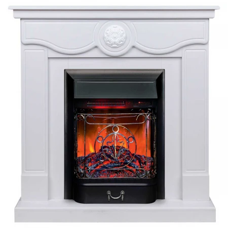 Электрокамин Realflame Aurora WT с очагом Majestic Lux Black RC 305283