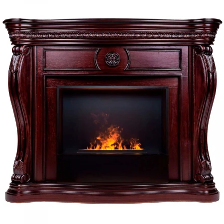 Электрокамин Realflame Barcelona 33 AO с очагом 3D Cassette 630 Black Panel 360119