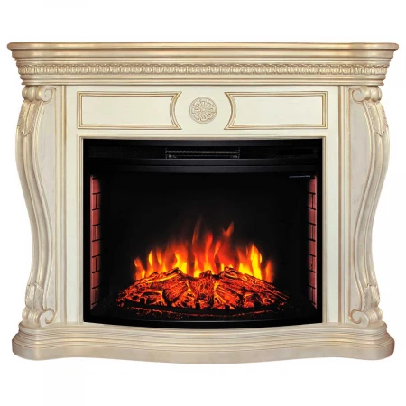 Электрокамин Realflame Barcelona 33 WT с очагом Firespace 33 320120