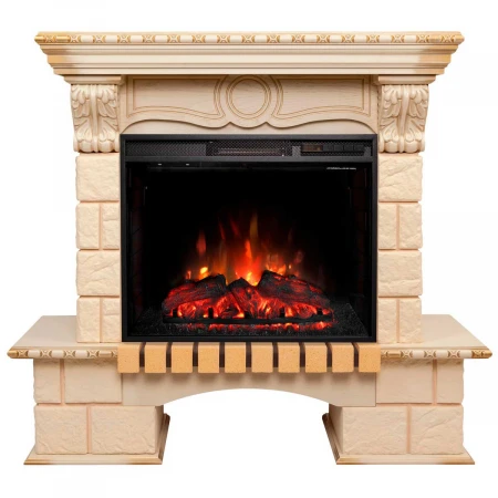 Электрокамин Realflame Bolero 25/25,5 WT с очагом Sparta 25,5 313304