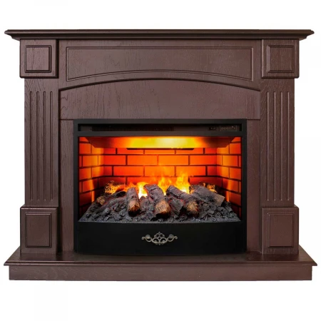 Электрокамин Realflame Carolina 24/25,5 DN с очагом 3D Firestar 25,5 344036