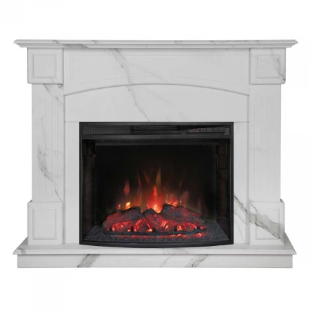 Электрокамин Realflame Carolina 24/25,5 WT-F512 с очагом Evrika 25,5 314038