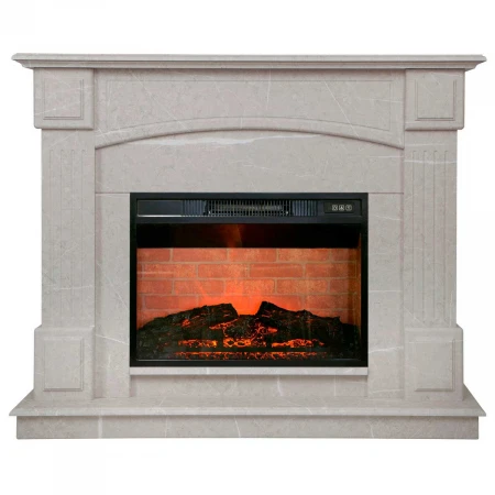 Электрокамин Realflame Carolina 24/25,5 WT-F714 с очагом Irvine 24 309039