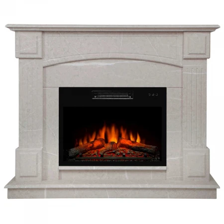 Электрокамин Realflame Carolina 24/25,5 WT-F714 с очагом Kendal 24 310039