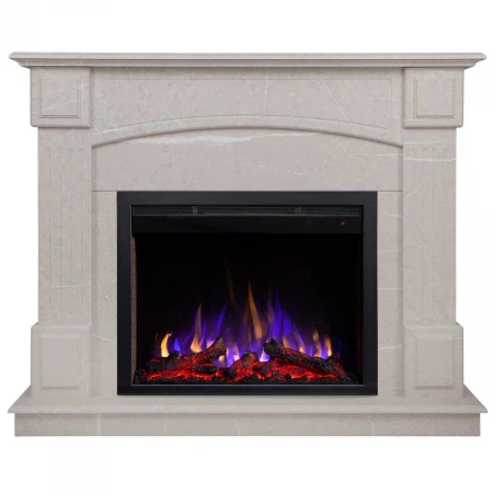 Электрокамин Realflame Carolina 24/25,5 WT-F714 с очагом Saphir 25,5 373039