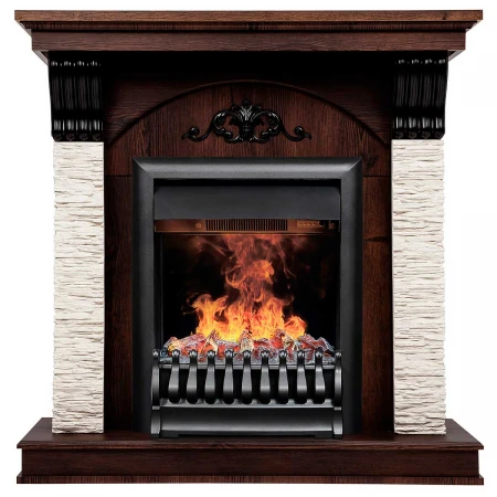 Электрокамин Realflame Corfino NT с очагом 3D Oregan 343138