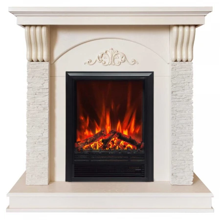 Электрокамин Realflame Corfino WT с очагом Eugene 307139