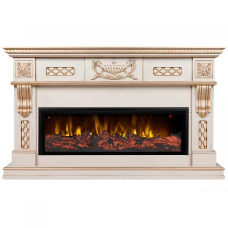 Электрокамин Realflame Corsica 42/BV WT с очагом Beverly 1000 322242