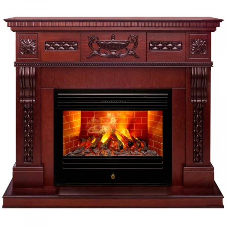 Электрокамин Realflame Corsica Lux 25,5/26 AO с очагом 3D Novara 348055