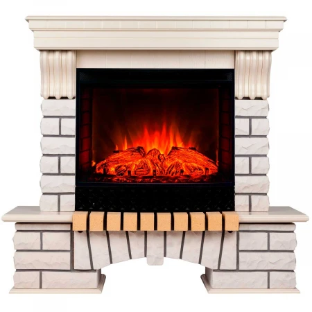 Электрокамин Realflame Country 25/25,5 WT с очагом Evrika 25,5 314163