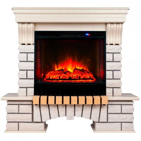 Электрокамин Realflame Country 25/25,5 WT с очагом Sparta 25,5 313163