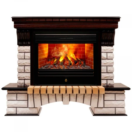 Электрокамин Realflame Country 26 AO с очагом 3D Novara 348181