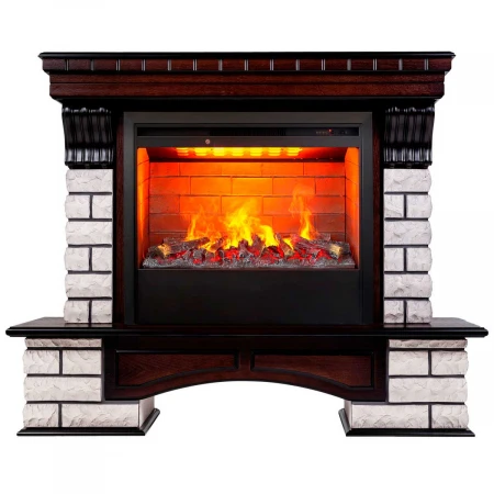 Электрокамин Realflame Country Rock 26 AO с очагом 3D Helios 26 346183