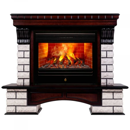 Электрокамин Realflame Country Rock 26 AO с очагом 3D Novara 348183