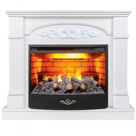 Электрокамин Realflame Cristina 25,5 WT с очагом 3D Firestar 25,5 344035