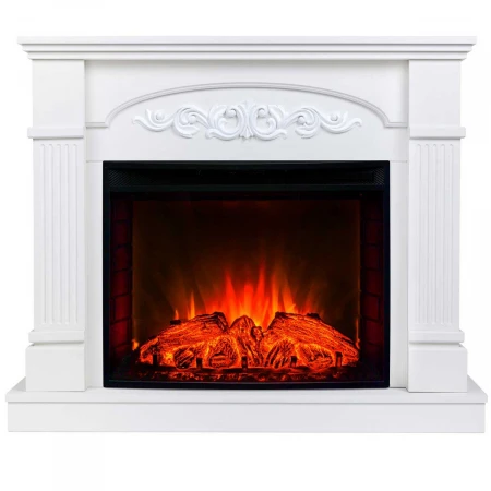 Электрокамин Realflame Cristina 25,5 WT с очагом Evrika 25,5 314035