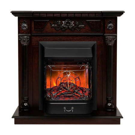 Электрокамин Realflame Dacota AO с очагом Majestic Lux Black 304024