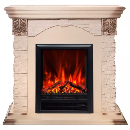 Электрокамин Realflame Dublin Lux WT с очагом Eugene 307141