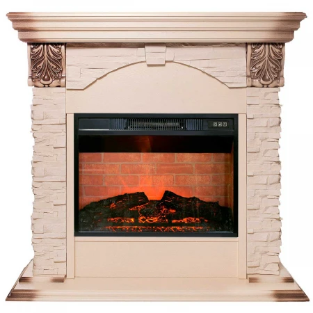 Электрокамин Realflame Dublin Lux WT с очагом Irvine 24 309141
