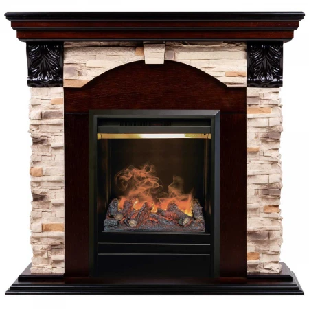 Электрокамин Realflame Dublin Rock AO с очагом 3D Olympic 342143