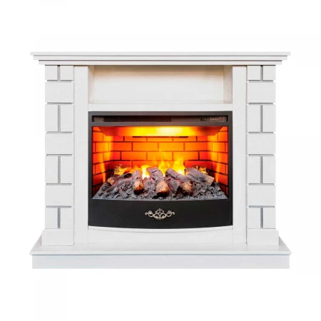Электрокамин Realflame Edward 25/25,5 WT с очагом 3D Firestar 25,5 344399