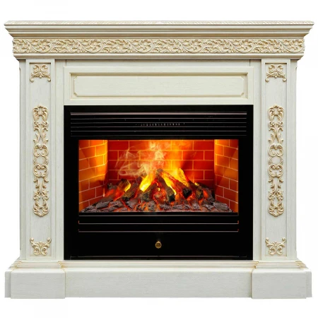 Электрокамин Realflame Ekaterina 26 WT с очагом 3D Novara 348061