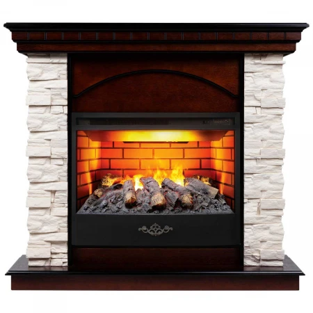 Электрокамин Realflame Elford AO с очагом 3D Firestar 25,5 344146
