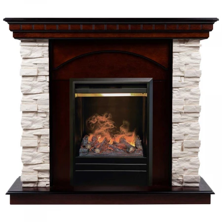 Электрокамин Realflame Elford AO с очагом 3D Olympic 342146