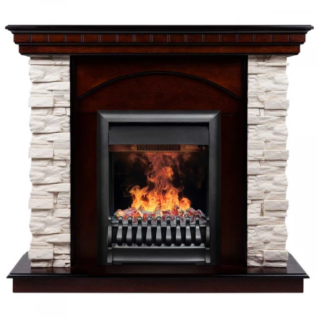 Электрокамин Realflame Elford AO с очагом 3D Oregan 343146