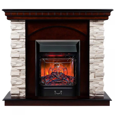 Электрокамин Realflame Elford AO с очагом Majestic Lux Black RC 305146