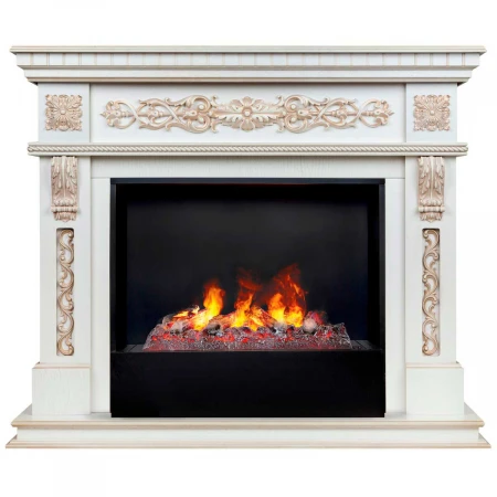 Электрокамин Realflame Estella 25,5/26 WT с очагом 3D Cassette 630 338058