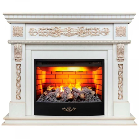 Электрокамин Realflame Estella 25,5/26 WT с очагом 3D Firestar 25,5 344058