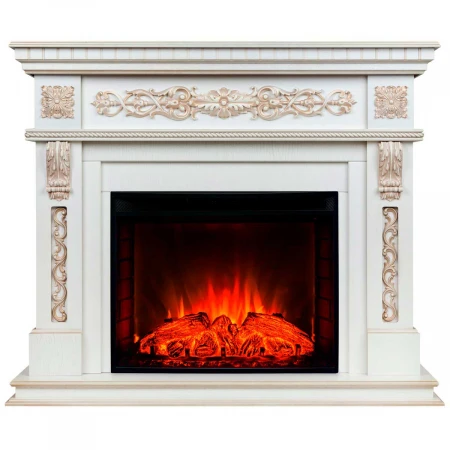Электрокамин Realflame Estella 25,5/26 WT с очагом Evrika 25,5 314058
