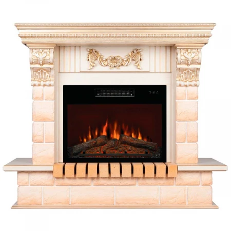 Электрокамин Realflame Gracia 24/25,5 WT с очагом Kendal 24 310160