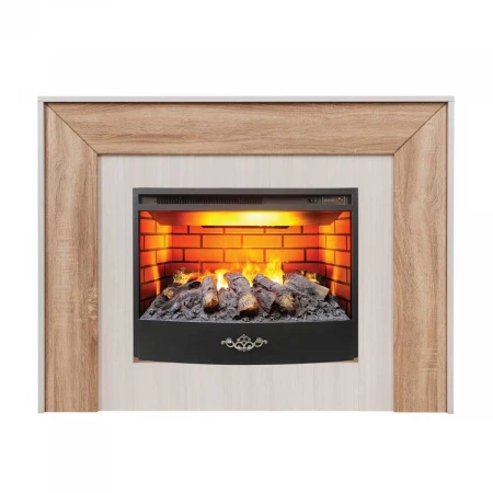 Электрокамин Realflame Jersey 25,5 WT с очагом 3D Firestar 25,5 344032