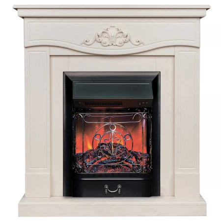 Электрокамин Realflame Junona WT с очагом Majestic Lux Black 304285