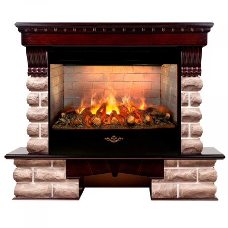 Электрокамин Realflame Kansas 33/33W AO с очагом 3D Firestar 33 345192