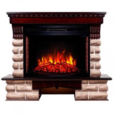 Электрокамин Realflame Kansas 33/33W AO с очагом Firespace 33 320192